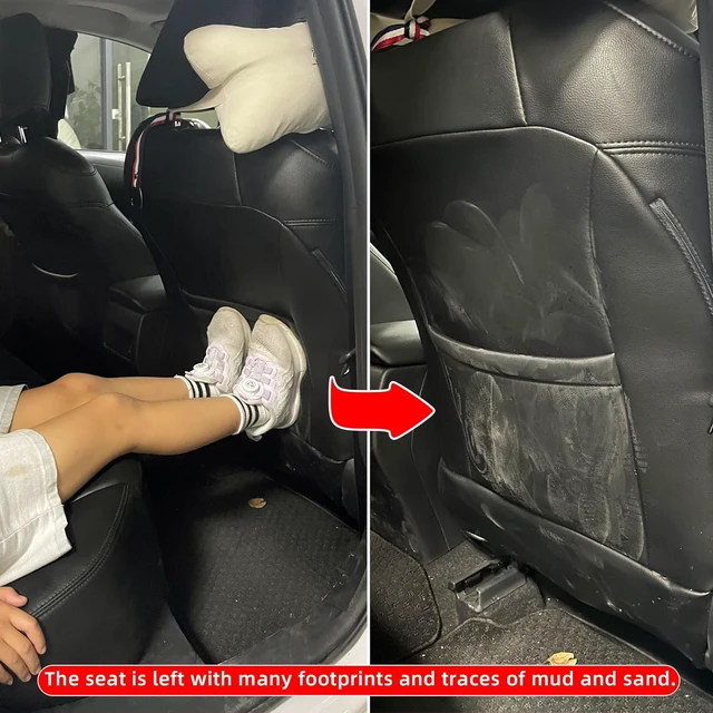 Alt view image 2 of 7 - Seat Back Protector,Shields Seat Backs From Kicks and Adds Storage