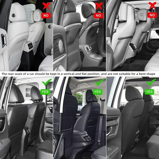 Alt view image 5 of 7 - Seat Back Protector,Shields Seat Backs From Kicks and Adds Storage