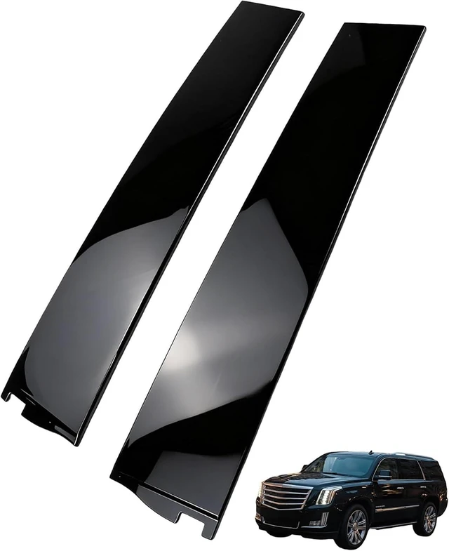 Main image of 2-Piece B-Pillar Trim Molding Kit 926-241 926-242 Gloss Black