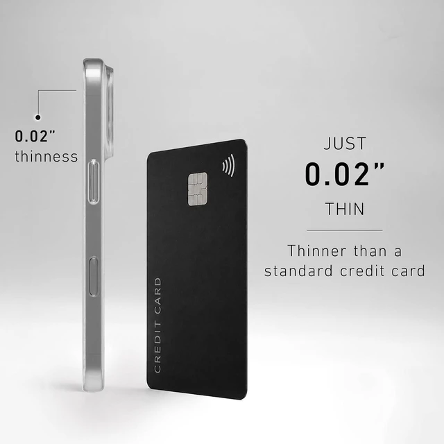 Alt view image 3 of 7 - Super Thin 2.0 Case for iPhone 18 Pro (Clear)