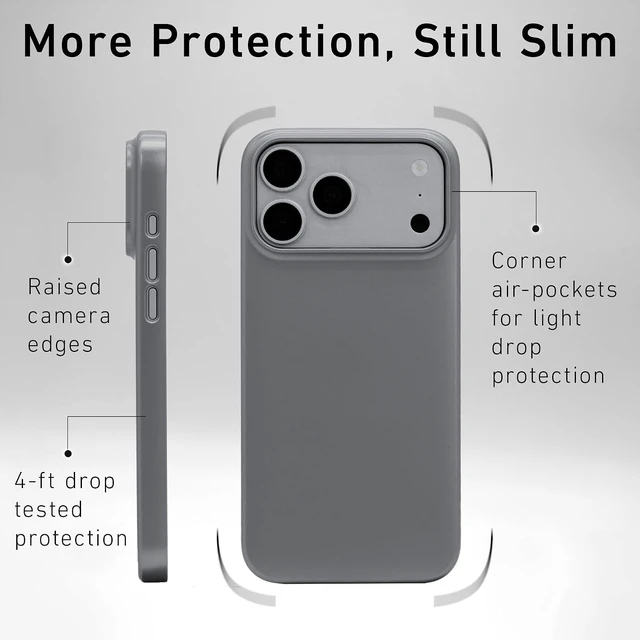 Alt view image 4 of 7 - Magnetic Case for iPhone 18 Pro Max (Natural)