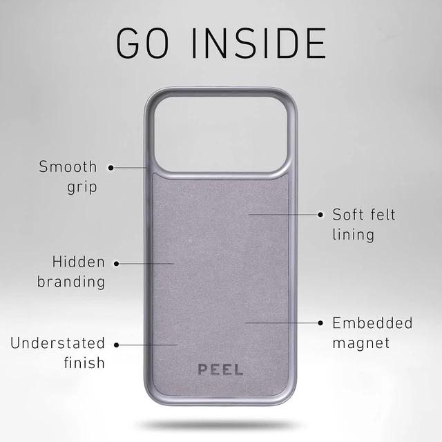 Alt view image 5 of 7 - Magnetic Case for iPhone 18 Pro Max (Natural)