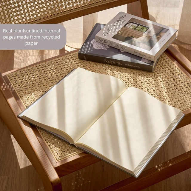 Alt view image 3 of 7 - Decorative Coffee Table Books, Set of 3 - Real Pages, Mid Century Modern