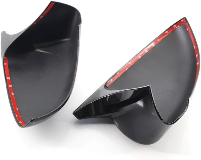 Alt view image 5 of 7 - Gloss Black M Style Mirror Cover Caps Fit for Lexxus IS200t IS250 IS300 ES300h GS350 2014-2020 8791A30D10A0 8791A30D10B1