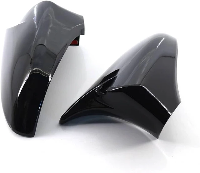 Alt view image 7 of 7 - Gloss Black M Style Mirror Cover Caps Fit for Lexxus IS200t IS250 IS300 ES300h GS350 2014-2020 8791A30D10A0 8791A30D10B1