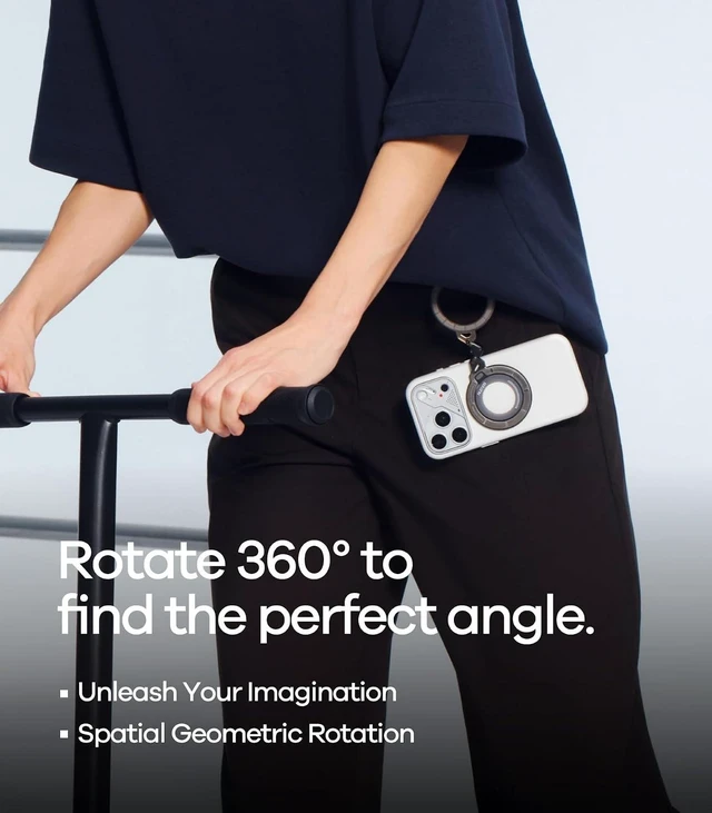 Alt view image 4 of 6 - G09 Ghost Infinite 360° Magnetic Ring Grip