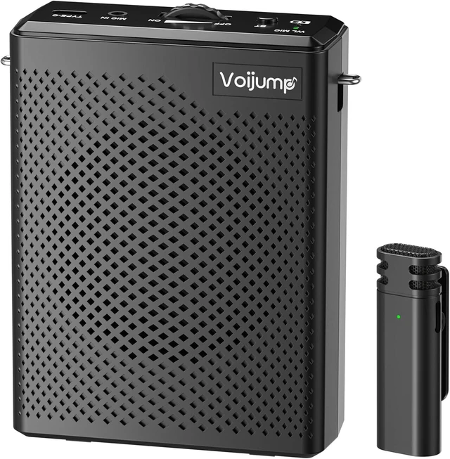 Main image of Wireless Voice Amplifier with Wireless Lavalier Mic for Teachers