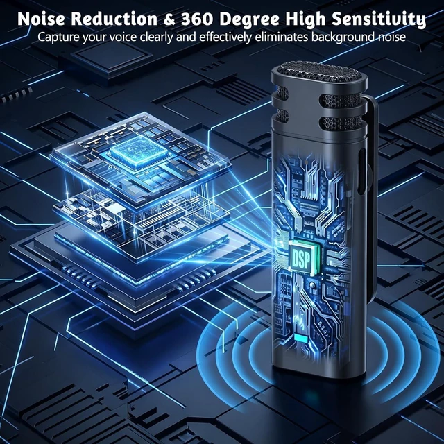Alt view image 6 of 7 - Wireless Voice Amplifier with Wireless Lavalier Mic for Teachers