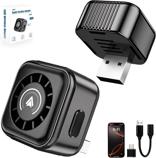 Main image of Wireless Carplay Adapter, Bluetooth Carplay Wireless Adapter Car Play