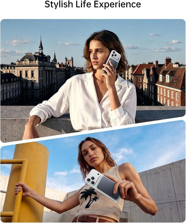 Alt view image 7 of 7 - PowerGrip Zero, 3.42oz Ultra Lightweight Magnetic Power Bank for iPhone, 5000mAh MagSafe Portable Charger, 0.27in Ultra Slim Wireless Battery Pack for iPhone 18/17/16/15/14/13/12 Series