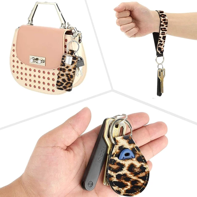Alt view image 4 of 7 - Leopard Print Car Accessory 23 PCS Steering Seat Cushion Cover