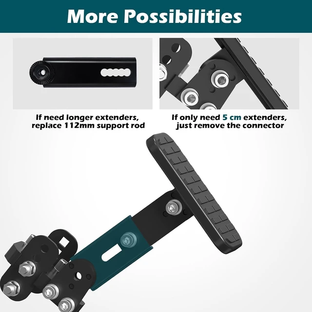 Alt view image 2 of 6 - Gas and Brake Pedal Extenders for Short Drivers Driving Cars