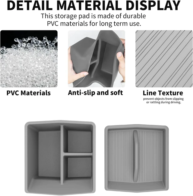 Alt view image 3 of 7 - Center Console Organizer for Toyota Sienna 2021-2026 Accessories