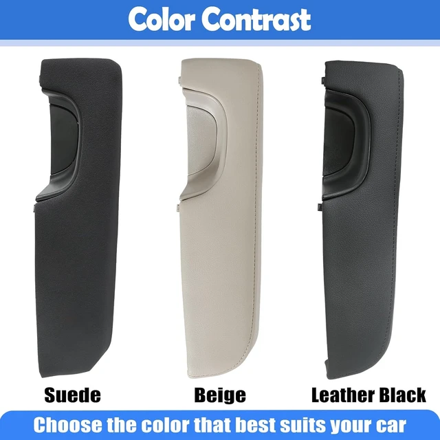 Alt view image 5 of 5 - Front Left Driver Door Leather Arm Rest Compatible with Nissan Altima 2007-2012 Inner Door Armrest Panel Trim