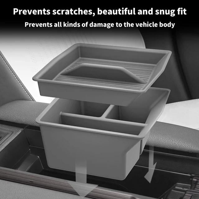 Alt view image 7 of 7 - Center Console Organizer for Toyota Sienna 2021-2026 Accessories