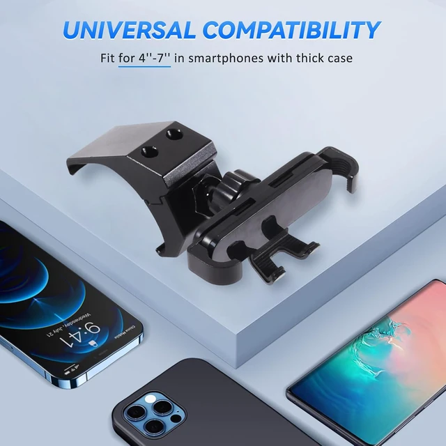 Alt view image 5 of 7 - Phone Holder Compatible with Land Rover Defender 90 110 130 2020-2025, 360° Adjustable Dash Phone Mount Holder for All Smartphones (A Style)