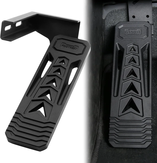 Main image of Dead Pedal Foot Rest Pad Aluminum Alloy