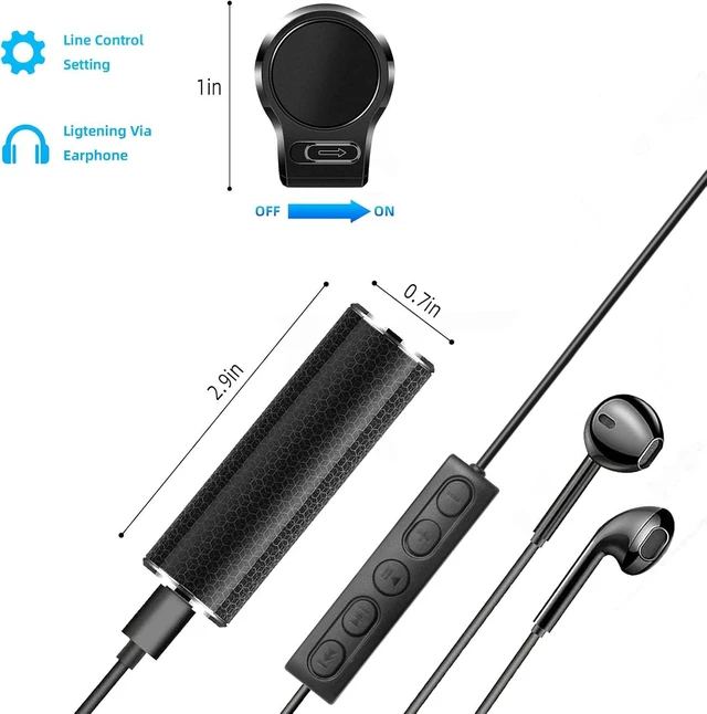 Alt view image 7 of 7 - 128G Magnetic Voice Recorder with AI-Intelligent Triple Noise Reduction,35 Days Continuous Recording Device,Voice Activated Audio Recorder,Digital Voice Recorder for Meetings/Interviews/Classroom