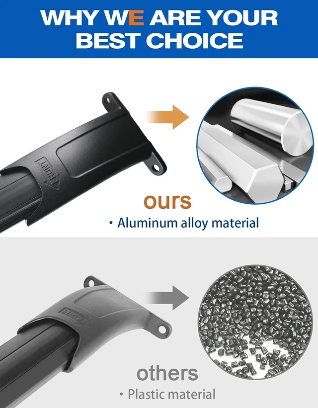 Alt view image 7 of 7 - Roof Rack Cross Bars for 15-20 Chevy Tahoe & Suburban & Yukon & Escalade