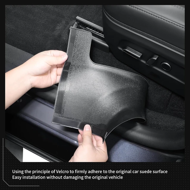 Alt view image 7 of 7 - 5PCS Door Sill & Seat Protectors for Tesla Model Y Juniper 2025+