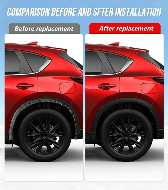 Alt view image 4 of 7 - Driver Side Rear Fender Trim for 2022-2025 Mazda CX5 Accessories
