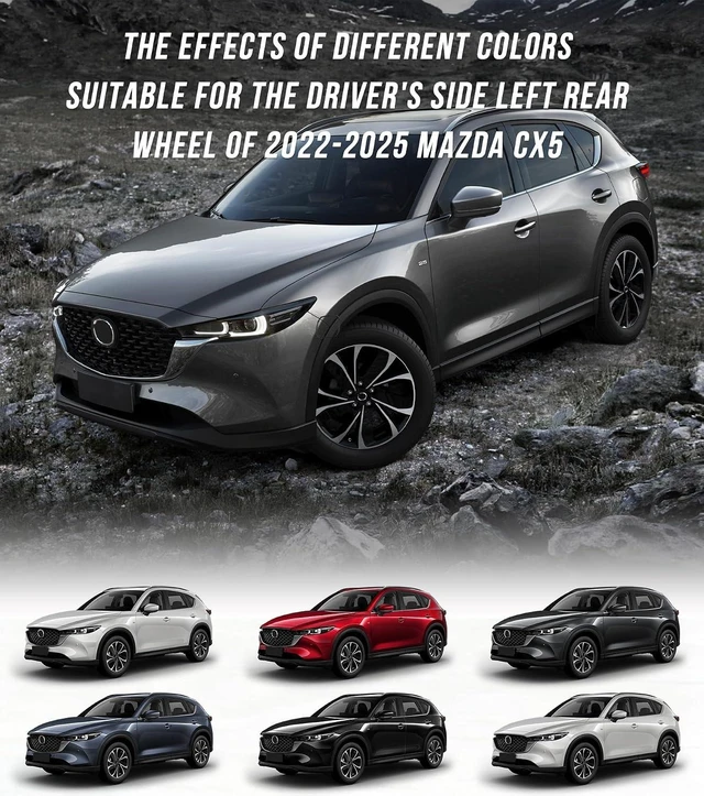 Alt view image 3 of 7 - Driver Side Rear Fender Trim for 2022-2025 Mazda CX5 Accessories