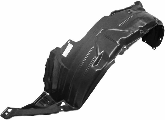 Alt view image 3 of 4 - Fender Liner & Lower Engine Under Cover Set w/Clips For 2005-2006 CR-V Front Driver & Passenger Side Left Right HO1228131 HO1248116 HO1249116 74111S9A010 74150S9A000 74100S9A000