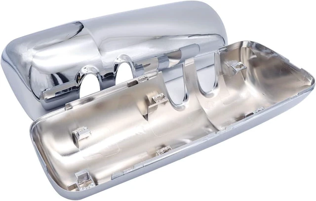Alt view image 6 of 7 - Chrome Door Mirror Covers fit 2013-2020 Kenworth T680/T880/W990