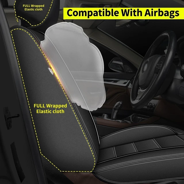 Alt view image 4 of 7 - Car Seat Covers for Nissan Rogue Sport 2017-2022 Full Set(5 Seats)