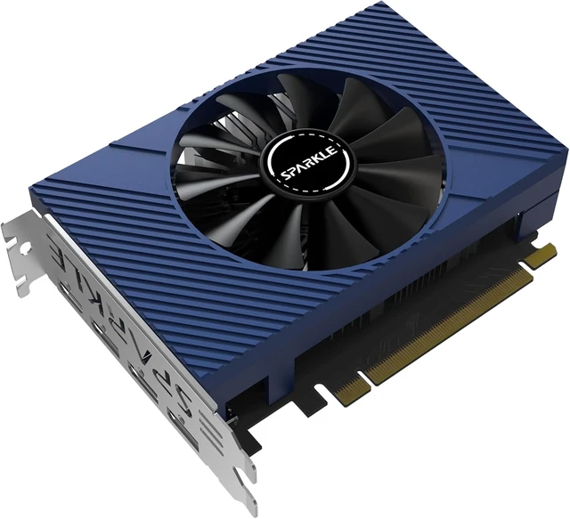 Alt view image 3 of 7 - Arc A380 ELF, 6GB GDDR6, Single Fan, SA380E-6G