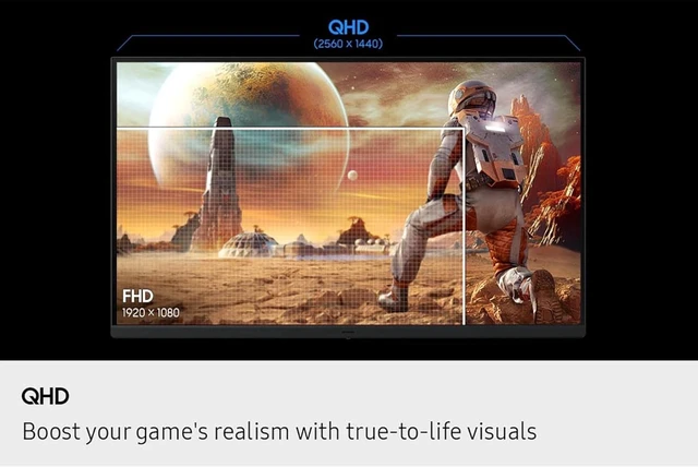 Alt view image 5 of 7 - Odyssey G5 (G53F) 27" QHD Gaming Monitor