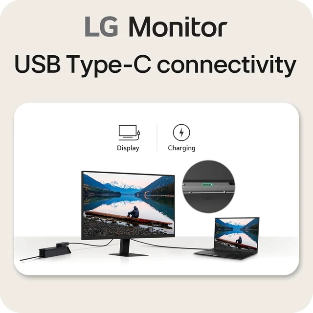 Alt view image 3 of 7 - 32U631A-B 32" QHD (2560 x 1440) IPS Computer Monitor 100Hz, 5ms, HDR10, Reader Mode, Flicker Safe, HDMI, USB Type-C 15W PD (Black)
