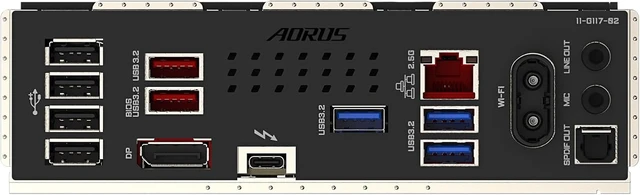 Alt view image 7 of 7 - Z890 AORUS Elite WIFI7 Core Ultra (Series 2) LGA 1851 Motherboard, ATX, DDR5, 4X M.2, PCIe 5.0, Thunderbolt 4, 2.5GbE LAN, EZ-Latch