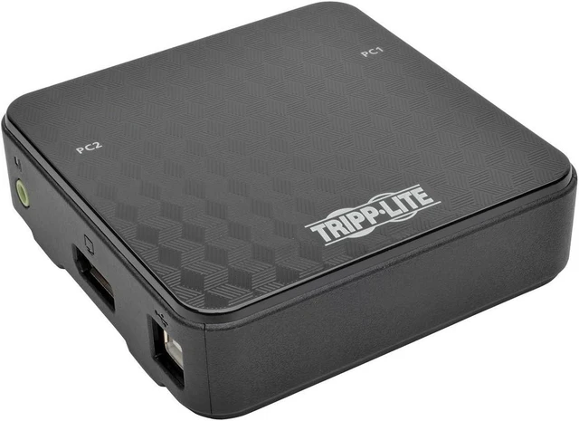 Main image of TRIPP LITE 2-Port Display Port 1.2 KVM Switch with Audio (B004-DP2UA2-K)