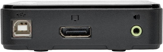 Alt view image 4 of 5 - TRIPP LITE 2-Port Display Port 1.2 KVM Switch with Audio (B004-DP2UA2-K)