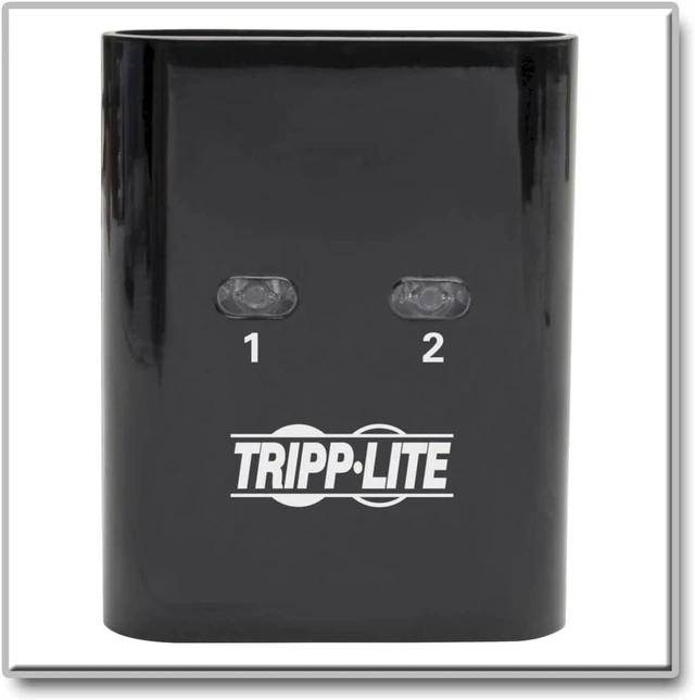 Alt view image 3 of 5 - Tripp Lite 2 Port USB Switch, USB 3.0 Peripheral Switch, SuperSpeed 5 Gbps, Black, 3 Year Warranty (U359-002)