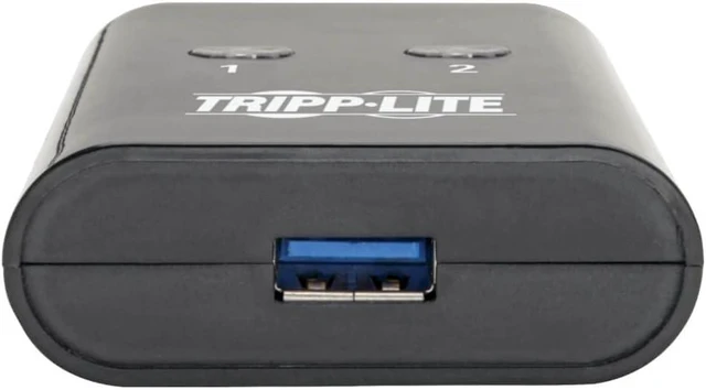 Alt view image 5 of 5 - Tripp Lite 2 Port USB Switch, USB 3.0 Peripheral Switch, SuperSpeed 5 Gbps, Black, 3 Year Warranty (U359-002)