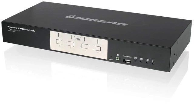 Main image of IOGEAR 4-Port Dual-Link DVI Secure KVM Switch (TAA)
