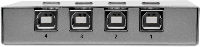 Main image of Tripp Lite 4-Port USB 2.0 Hi-Speed Printer / Peripheral Sharing Switch (U215-004-R)