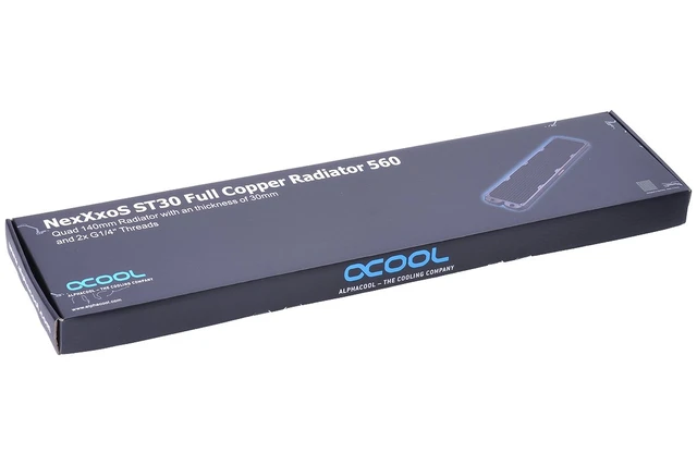 Alt view image 3 of 5 - Alphacool NexXxoS ST30 Full Copper 560mm Radiator (14199)