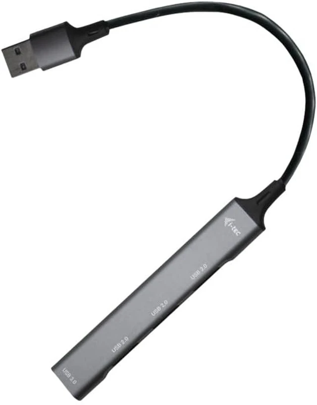 Alt view image 3 of 3 - USB 3.0 Metal Hub 1x USB 3.0 + 3X U