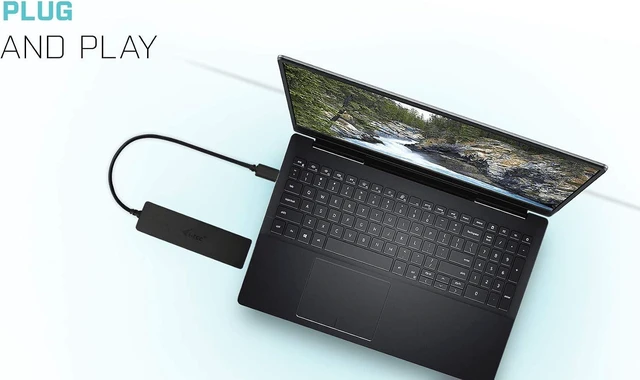 Alt view image 5 of 7 - i-tec USB-C Metal HUB 2x USB 3.0 + 2x USB-C