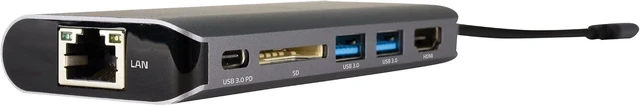Alt view image 2 of 7 - Kramer KDock-2 USB-C Hub Multiport Adapter