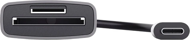 Alt view image 6 of 7 - Trust Dalyx Fast USB Cardreader, Fast USB 3.2 Gen 1 with USB-C Connector, 104 MB/s with Compatible UHS-I Cards, (Micro) SD, SDHC and SDXC up to 2 TB, MacBook, PC, Laptop, Chromebook