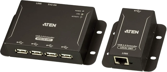Main image of Aten UCE3250, USB Extension 4-Port, USB 2.0 Cat.5 Extender (up to 50 m)