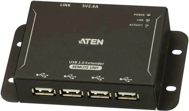 Alt view image 2 of 7 - Aten UCE3250, USB Extension 4-Port, USB 2.0 Cat.5 Extender (up to 50 m)