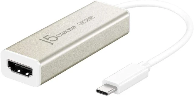 Main image of j5create USB Type-C to 4K HDMI Adapter JCA153 / 4K @60 Hz/for MacBook, Chromebook, Type C Laptops