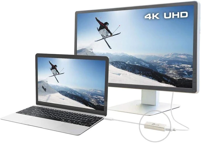 Alt view image 3 of 7 - j5create USB Type-C to 4K HDMI Adapter JCA153 / 4K @60 Hz/for MacBook, Chromebook, Type C Laptops