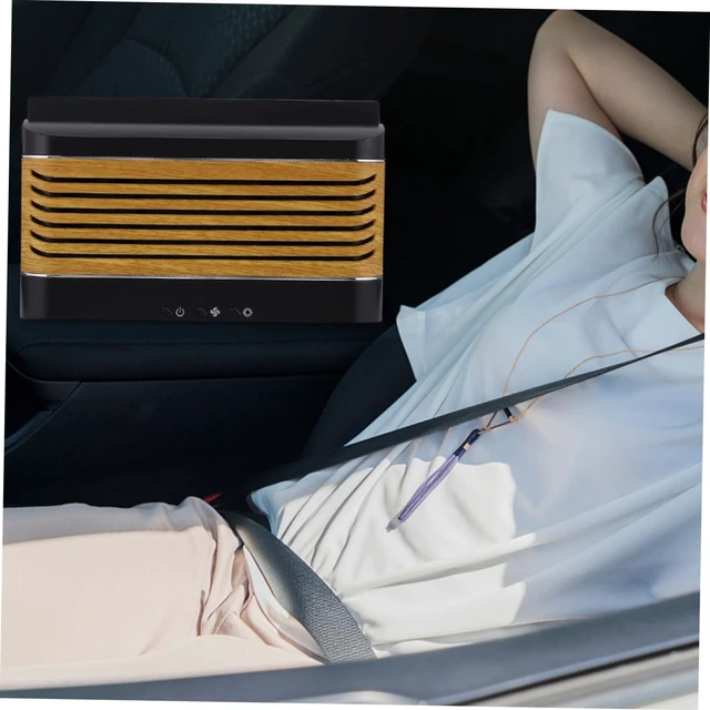 Alt view image 6 of 7 - 4000mAh Car Exhaust Fan with USB Charging Dual Mode Solar Powered