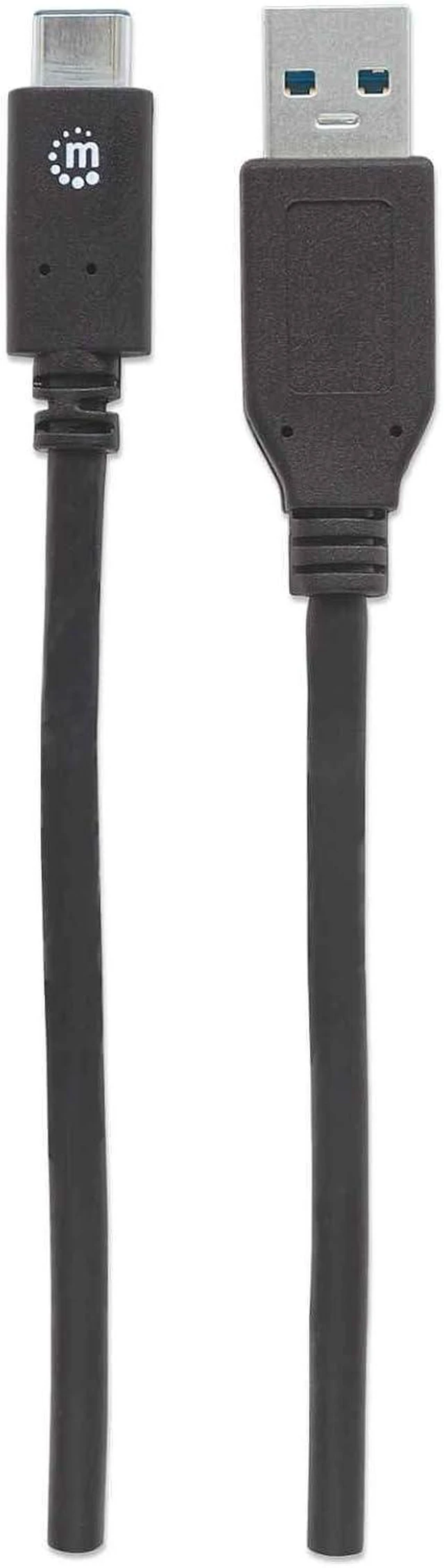 Alt view image 4 of 4 - Manhattan Super Speed + USB C Device Cable (354639)